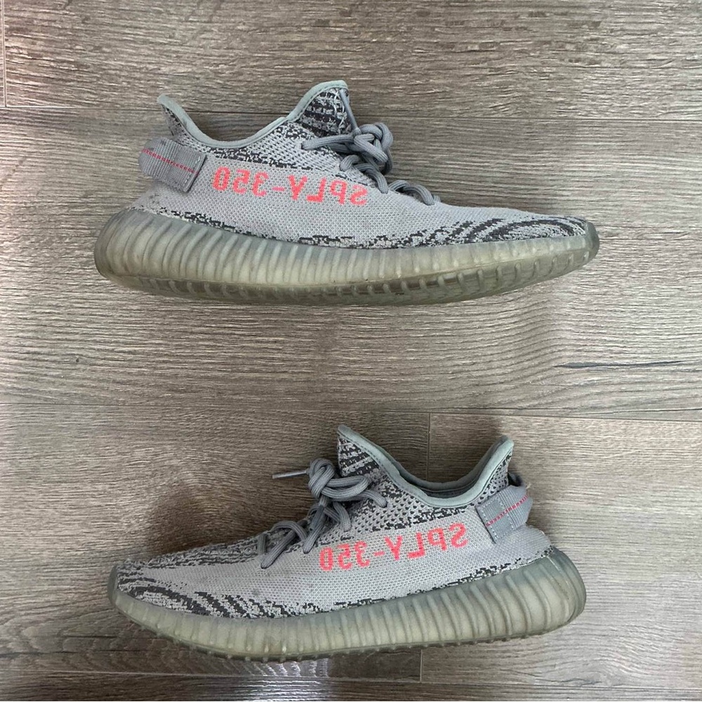 Yeezy Boost 350 V2 in Gray with Orange Highlights “Beluga 2.0”